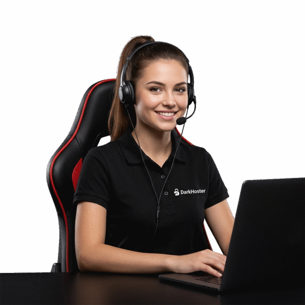 DarkHoster 24/7 Support Specialist